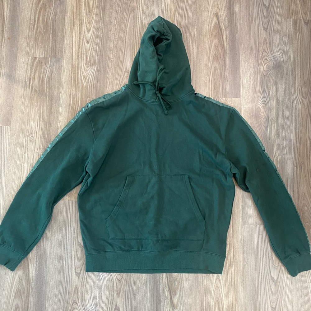 Green hoodie size medium